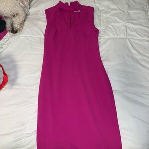Hot Pink Calvin Klein dress